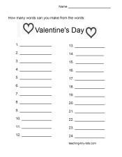 Toddler Math: Identify Colors, Sort, Graph and Count Valentines