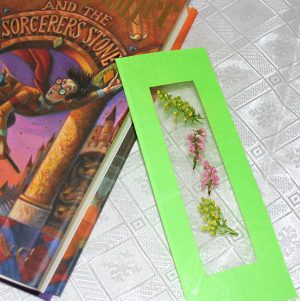 flower bookmark FLOWER BOOKMARK