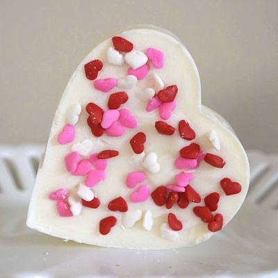 Chocolate Hearts Made with Cookie Cutters