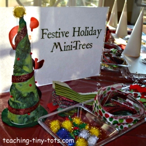 Festive Christmas Tree Craft for kids