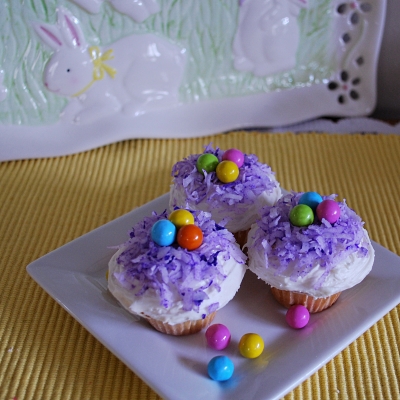Easter Cupcake Nests