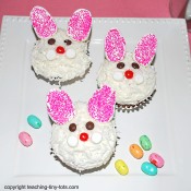 bunny cupcakes