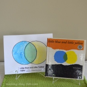 little yellow and little blue book activity