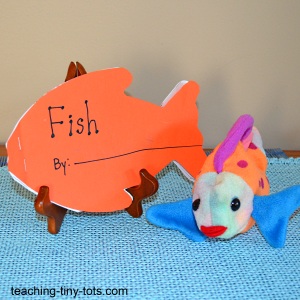 Fish Shape Book