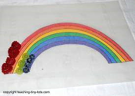 Fruit Rainbow Placemat