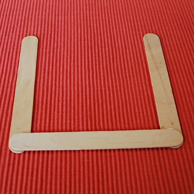 How to make a letter holder with Jumbo Sticks