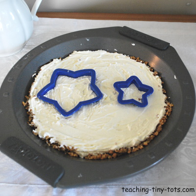 How to make a No Bake Star Cheesecake