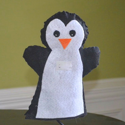 Penguin and Igloo Scene