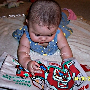 Introducing soft books to Infants