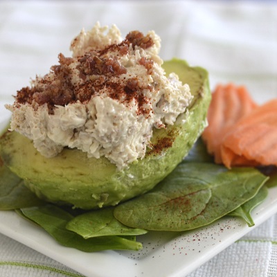 Low Carb Avocado and Chicken Salad