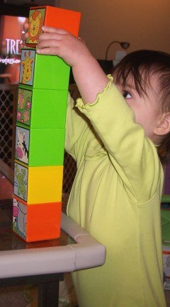 building with blocks