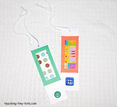 Make a bookmark with your child.