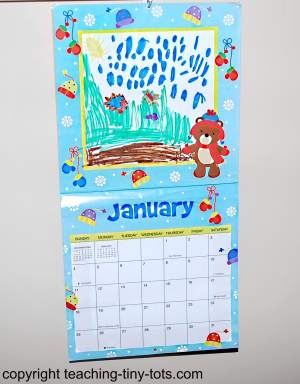 Making a Calendar with Your Child