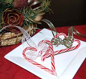 Candy Cane Hearts