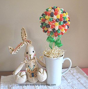 Easter Candy Topiary