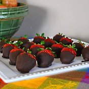 chocolate strawberries