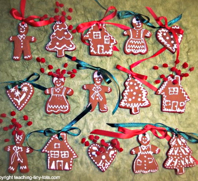 How to make Christmas cinnamon ornaments.