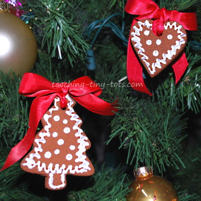 Christmas, cinnamon ornament recipe.