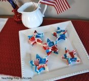 broken glass star jello