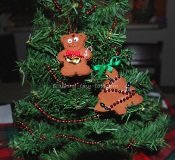 cinnamon bear ornament