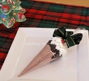 cocoa filled cones gift idea