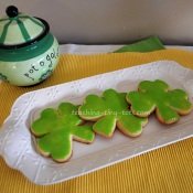 shamrock cookies