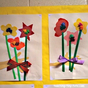 3-D Flower Bouquet Art