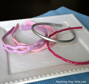 headbands of various sizes for crafts