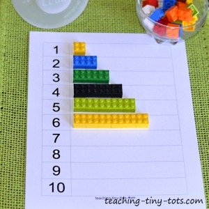 Counting using Lego