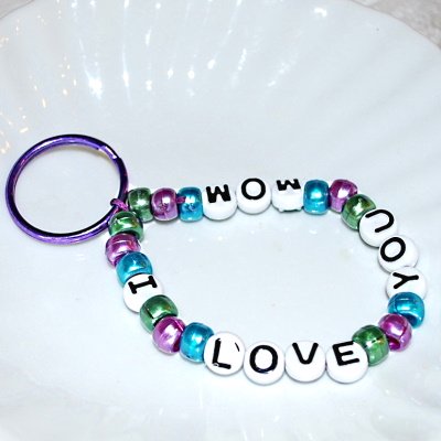 Make a simple Mothers Day Key Chain.