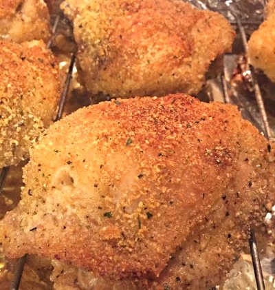 Crispy Oven Fried Chicken Recipe