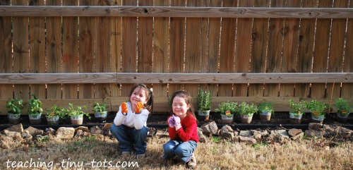 planting with kids