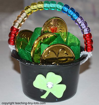 Make a Pot of Gold for St. Patrick's Day.