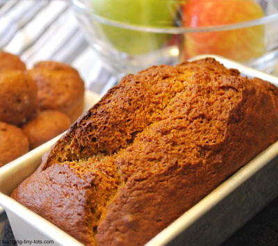 Pumpkin Bread for Thanksgiving