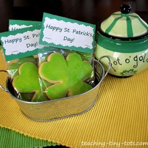 shamrock cookie gift