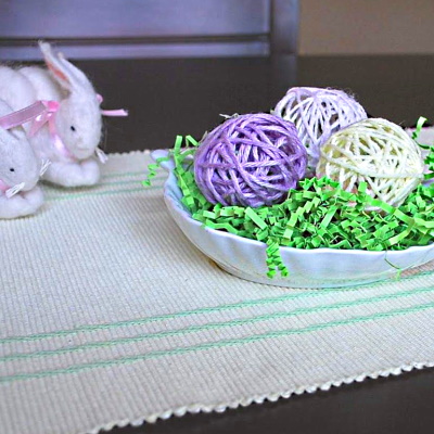 How to make an Easter String Egg.