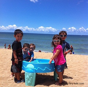 water table at the beach